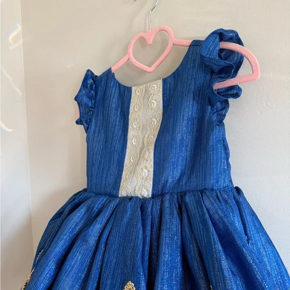 Dollcake gleam in the light dress royal blue - Picture 5 of 7